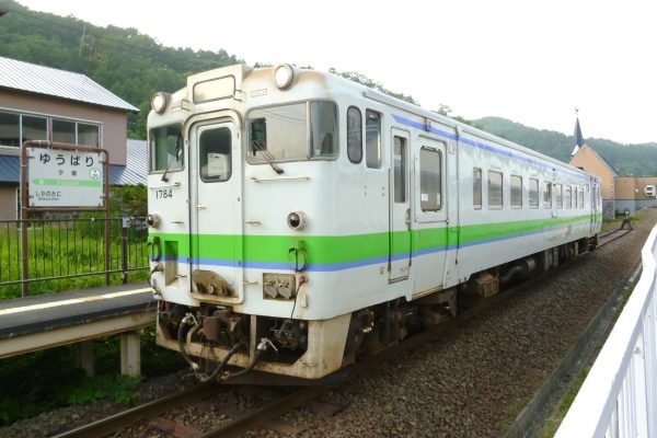 夕張駅のディーゼルカー